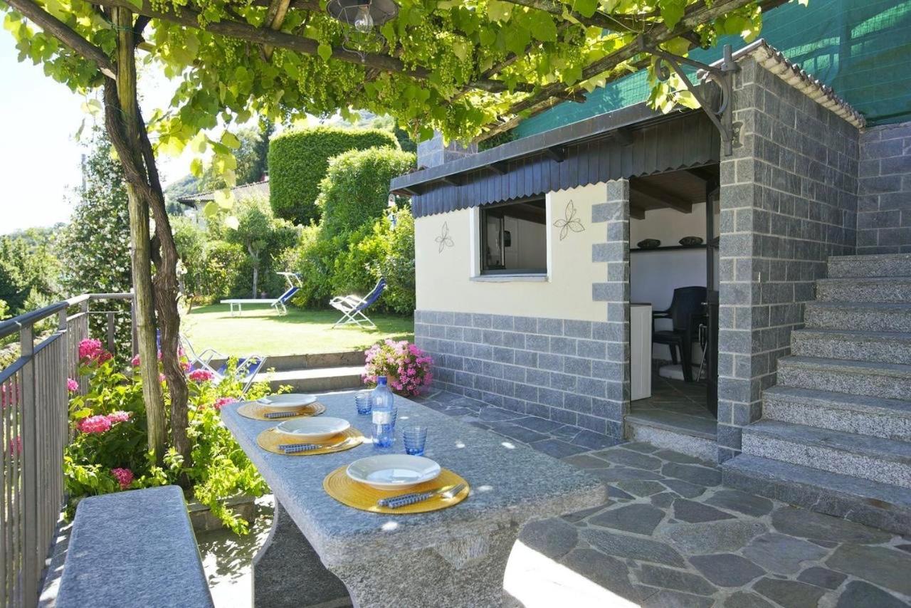 Appartamento Casa Briscida Oggebio Esterno foto